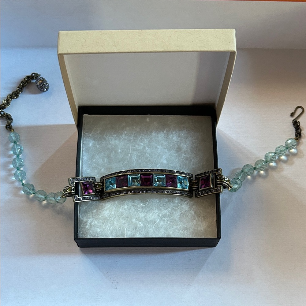 HEIDI DAUS Elegant Multicolor Choker necklace
